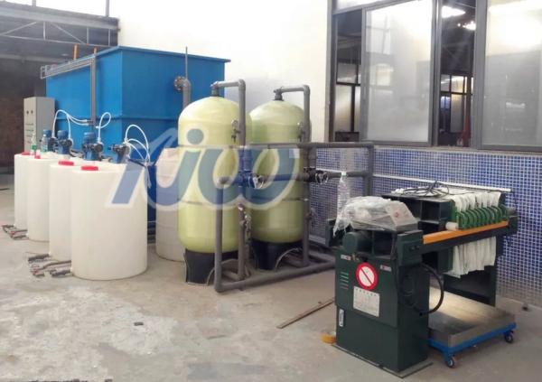 30T/H Industrial Waste Water Treatment Plant For Electroplating