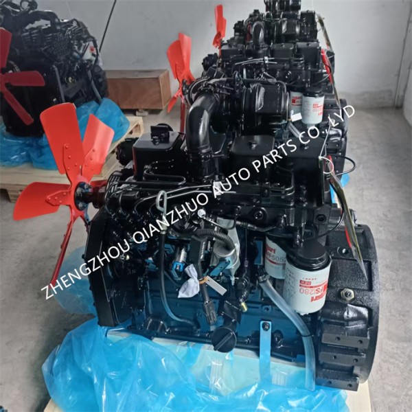 ISB3.9 4 Cylinder Turbo Diesel Engine 92–118kW Small Truck Diesel Engine