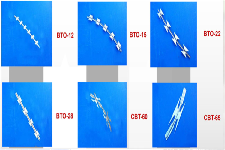 Hot Dip Galvanized Welded Razor Wire 1m-2.5m Diamond Mesh