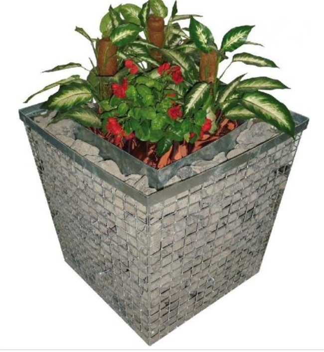 Welded Gabions Raised Garden Beds For Planting Flowers And Vegetables