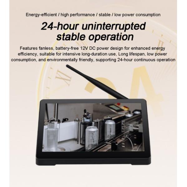 Embedded Outdoor Waterproof 1000 Nits 13.3 Inch Full HD IPS Capacitive Rear-mount touch display industrial control panel