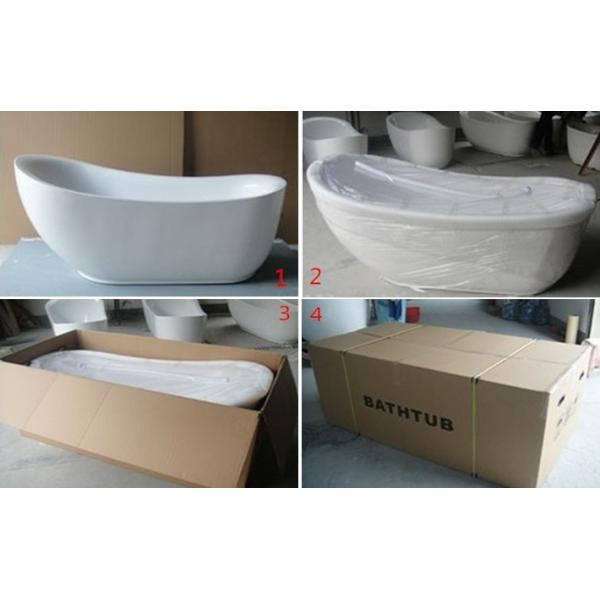 cUPC freestanding clear acrylic bathtub,standard bathtub size,granite bathtub