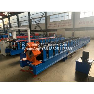 Quality Canoa Pilon Water 8kw Gutter Roll Forming Machine 480v wholesale