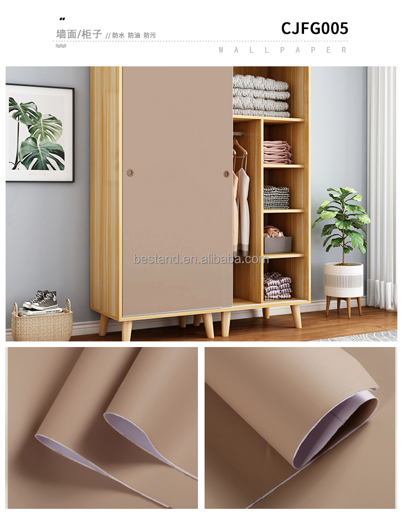 Flexible Wall Decorative Board Heat Insulation PVC Sheet for Interiors and Furniture Decoration Sticker