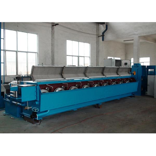 8 Drawing Drafts Wire Rod Drawing Machine , 8mm Copper Rod Drawing Machine