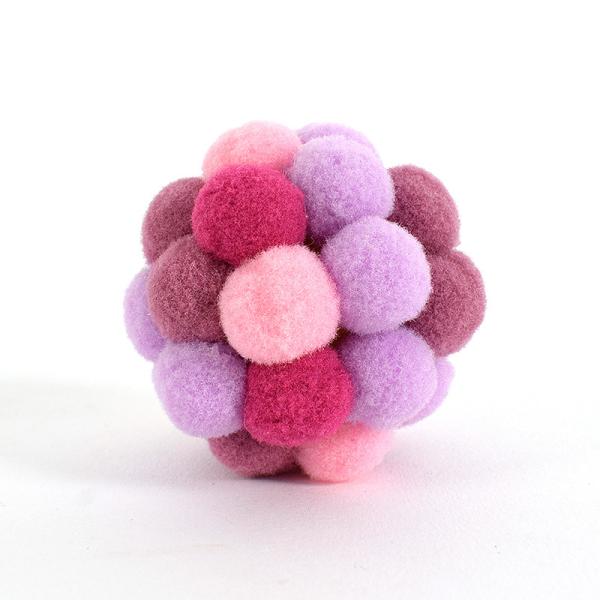 Colorful Pet Play Toys Portable PP Cotton Material Any Logo Available