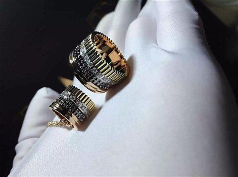 Jewelry factory in Shenzhen, China Br necklace 18k white gold yellow gold rose gold diamond necklace