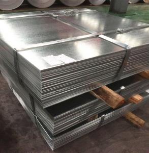 China 3mm G40 Galvanized Steel Sheet Blasting Astm A653 1200mm on sale