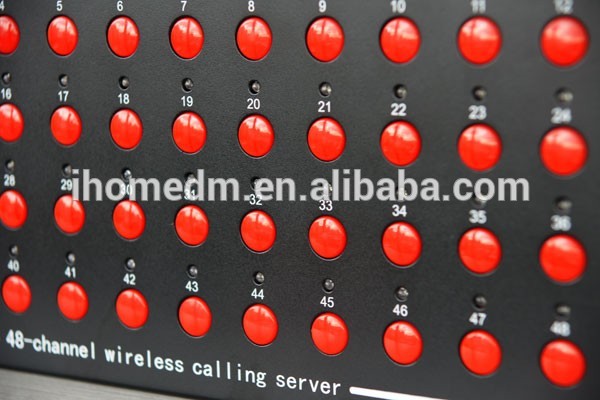 nursing home wireless emergency calling system call button and display panel