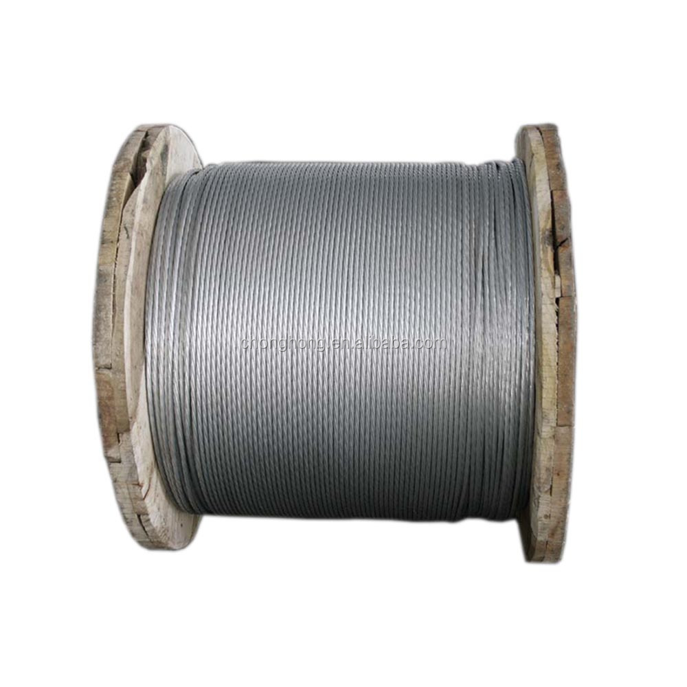 Special Cold Heading Steel Galvanized Steel Wire Rope for Bicycle Brake 0.79mm to 12.5mm Diameter