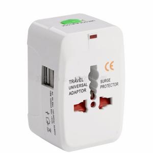 Quality 2 USB Global Travel Adapter , Multi Function 931L 250V Smart Socket Adapter Plug wholesale