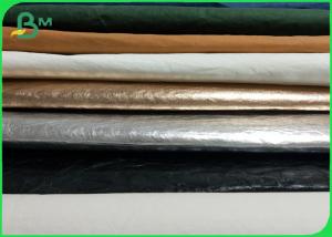 Quality White Black Kraft Paper Fabric For Bags Washable Tear Resistance wholesale