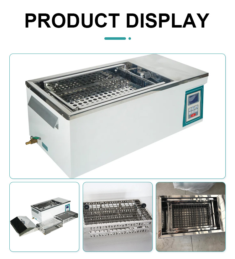 High Accuracy Water Baths Shaker 31L with Two Temperature Sections and PID Control