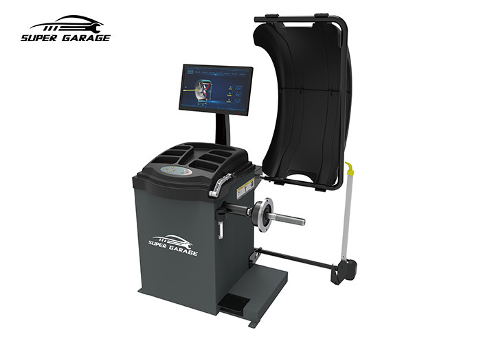 Quality Car Wheel Balancing Machine 200RPM With LCD Display / Laser Detection wholesale