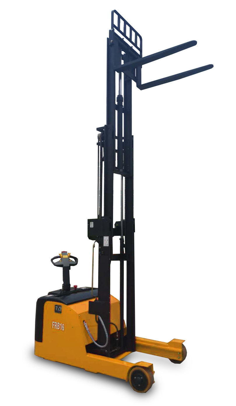 2T Narrow Aisle Full Electric Pallet Stacker for warehouse