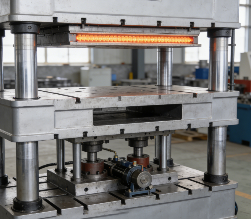 Durable Column Rubber Vulcanizing Press Machine For Rubber Products Manufacturing