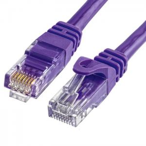 Quality Durable 10Gbps Purple Cat 6 Ethernet Patch Cable Cat6 Network Cable 25ft 100ft wholesale