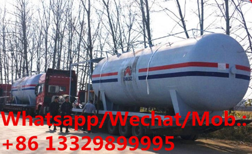 HOT SALE! Bigger volume 50cbm skid lpg gas refilling station with scales for sale, Best price skid lpg tank with scales