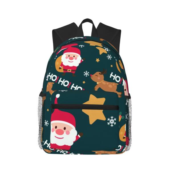 Functional and Fashionable Custom Logo Pattern Design School Backpack for