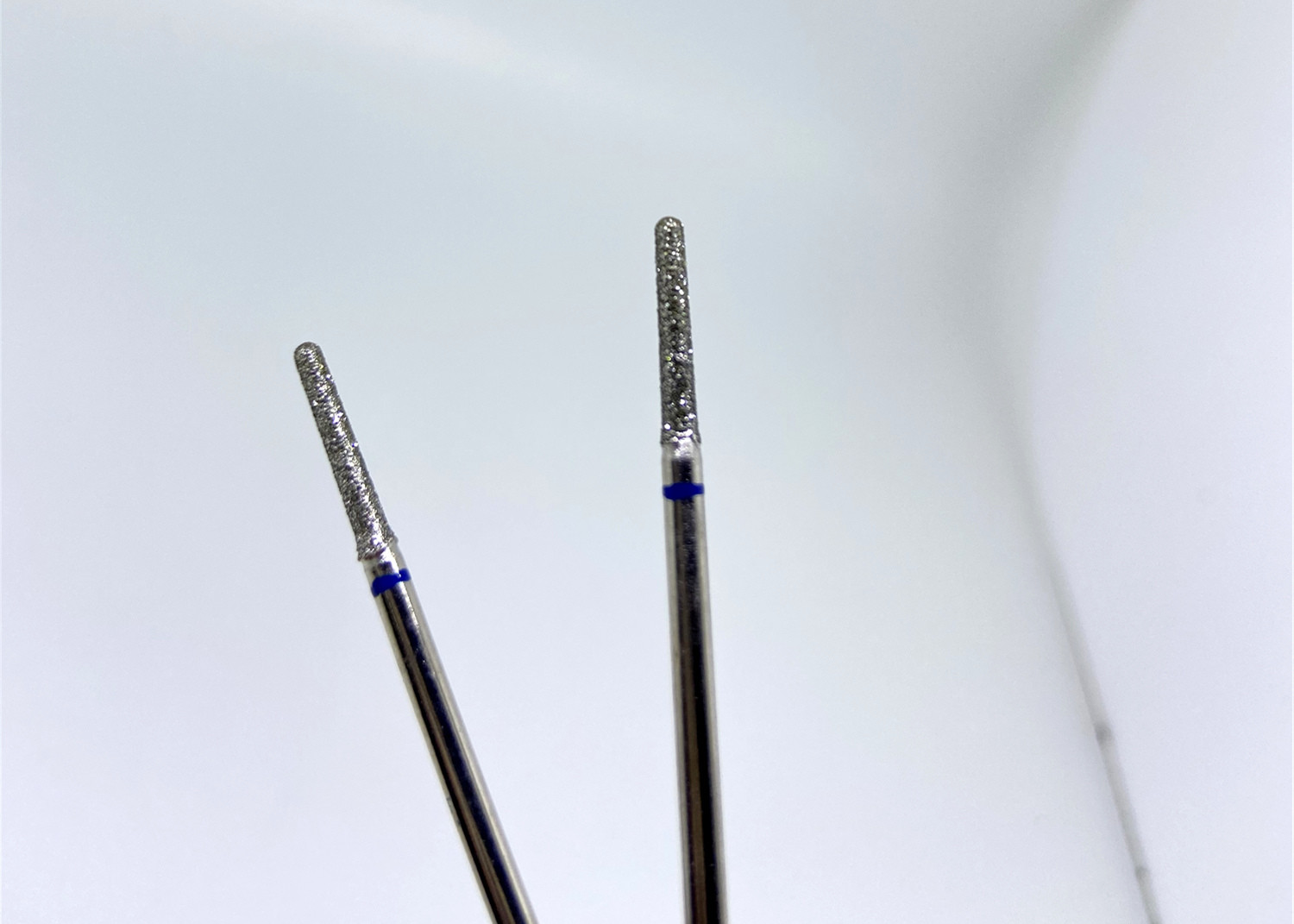 Plated Coated Tapered Round End Diamond Bur 2.35mm Abrasive Cutting Wheels