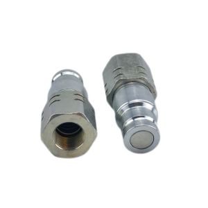 Quality 5/8'' Carbon Steel Flat Face Quick Release Couplings wholesale