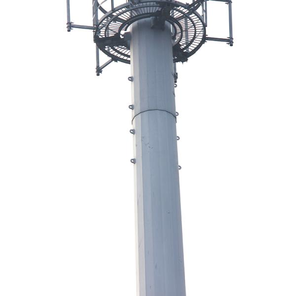 Circular Polygonal Monopole Telecommunications Tower 15m Cellular