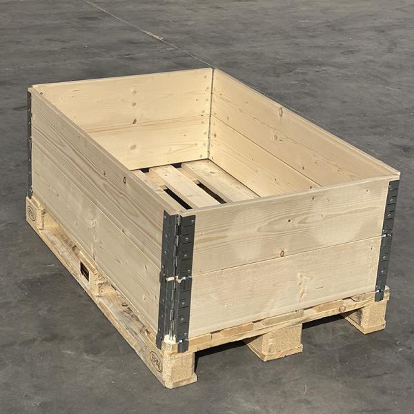 Wooden Packing Box for Cargo Transportation Foreign Trade Export Recyclable Wooden Boxes Stacked Wood Pack Box