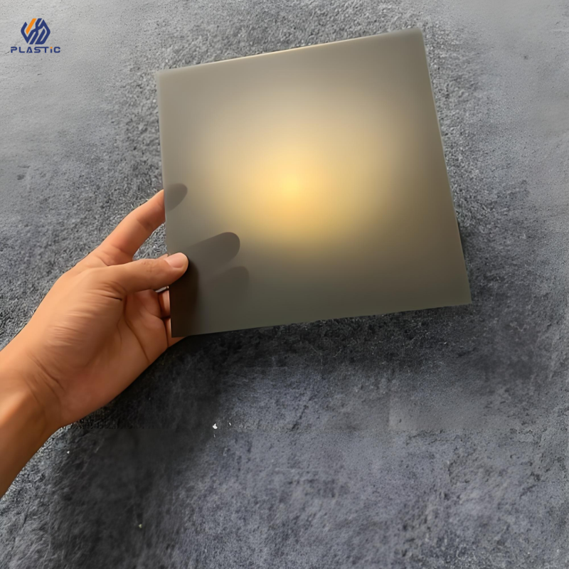 UV Resistance Frosted Acrylic Sheet Cut To Size 50% Light Transmission 4ft X 8ft
