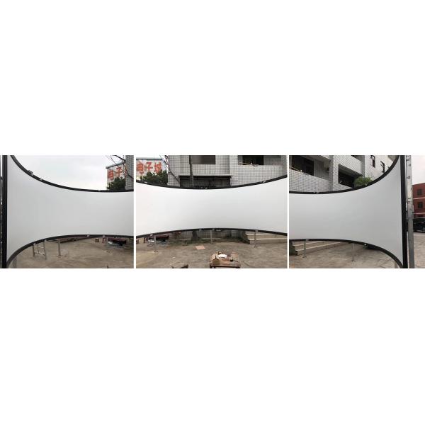 360 Degree Fixed Frame Projection Screen For Flight Simulation