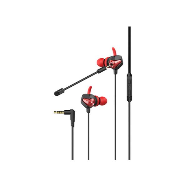 In Ear 3.5Jack Wired Gaming Earphone Dual Mic 10mm Neodymium