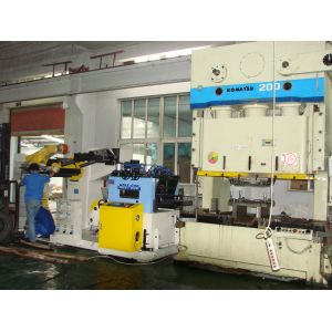 Quality 380V 50Hz Coil Straightening Machine 2T Hydraulic Uncoiler Machine wholesale