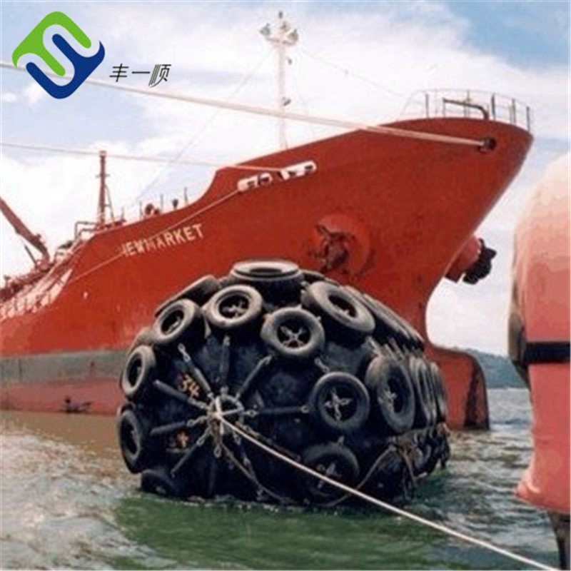 Size Range Diameter 0.3-4.5m Pneumatic Fender For Ship To Ship Or Dock