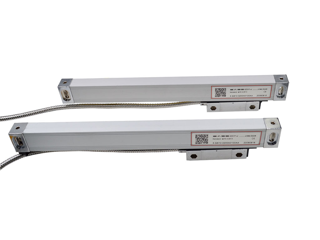 Easson 3 Axis Optical Rulers With LCD Dro Grey Shell