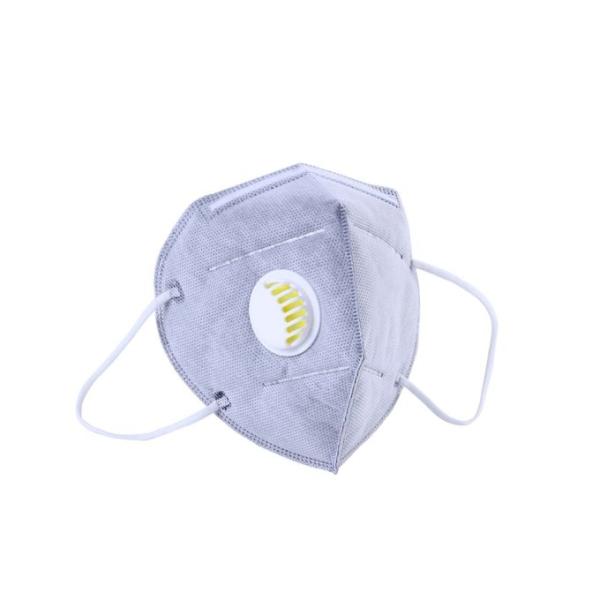Fluid Resistant Valved Face Mask For Anti Dust / Pollen / Bacteria / Virus
