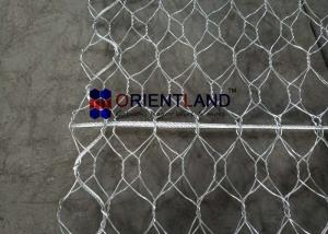 China Flexible Gabion Box Soil Stabilization Hexagonal Woven Wire Gabion Mesh Slope Protection on sale