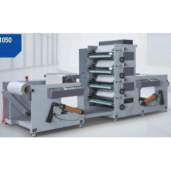 1 To 6 Color Narrow Web Flexo Printing Machine For Label Sticker