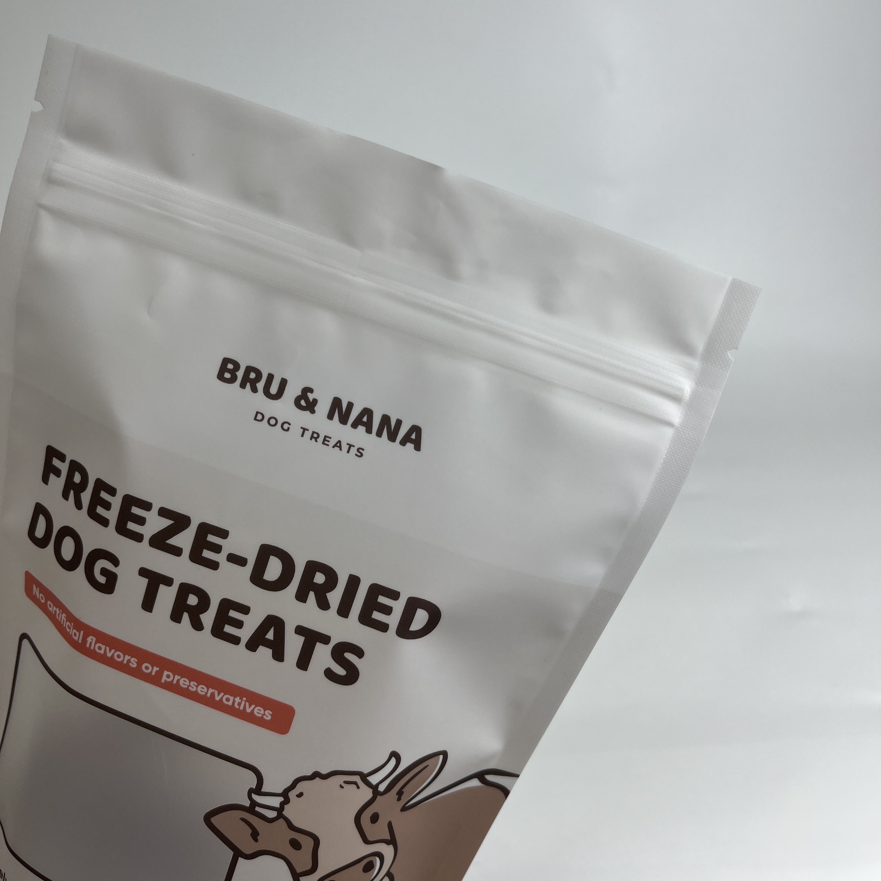 Wholesale Custom Printed Resealable Plastic Pouch Stand Up Zipper Bags for Pet Treats with Window
