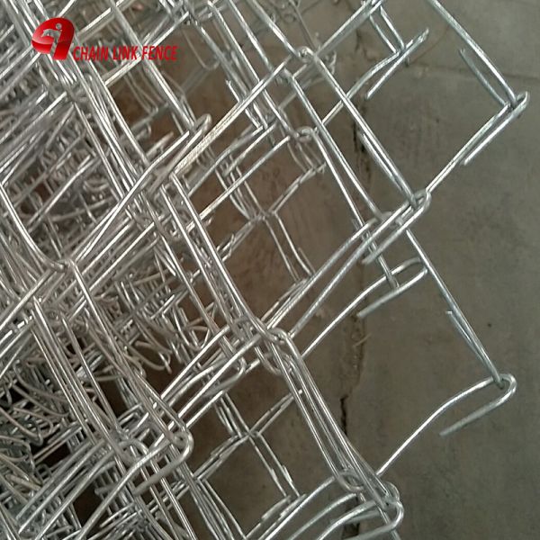 Rustproof Removable Temporary Chain Link Fence Fabric For Construction Security