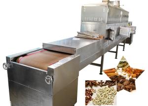 Quality Tunnel Structure Food Sterilization Equipment , Microwave Drying Equipment wholesale