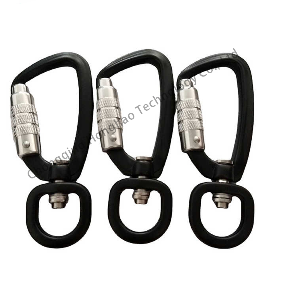 Aluminium Rotating Mountaineering Buckle The Perfect Gear for Hiking and Camping