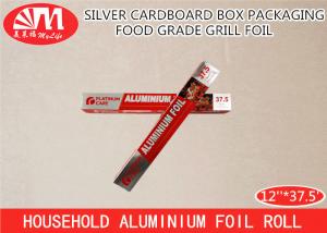Quality Food Wrapping Grill Foil Aluminium Foil Paper Roll 12IN X 15 Micron X 37.5FT Size wholesale