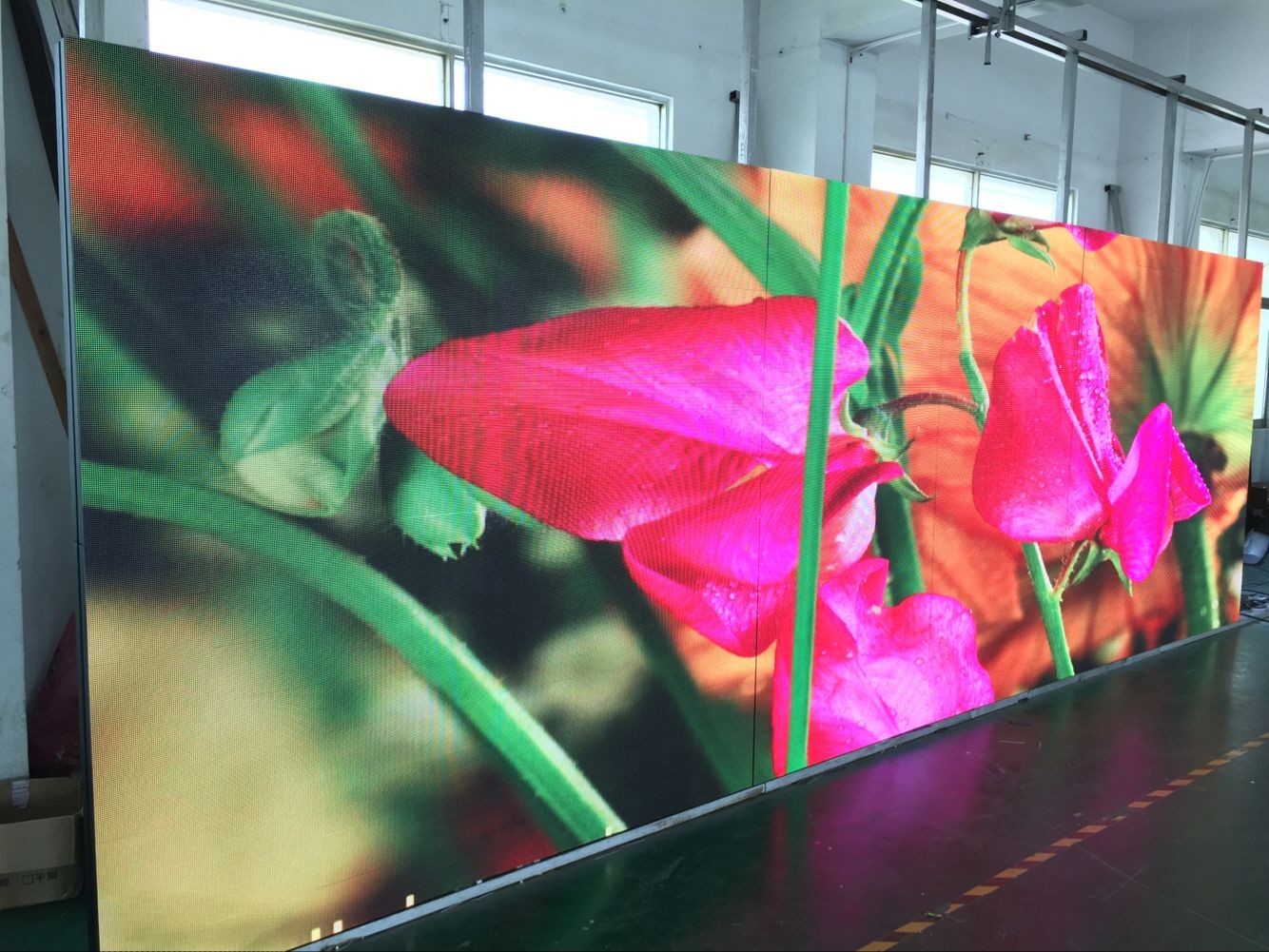 outdoor p5 640x640mm Waterproof Rental Full Color Led Display , RGB Led Stage Curtain Screen P6