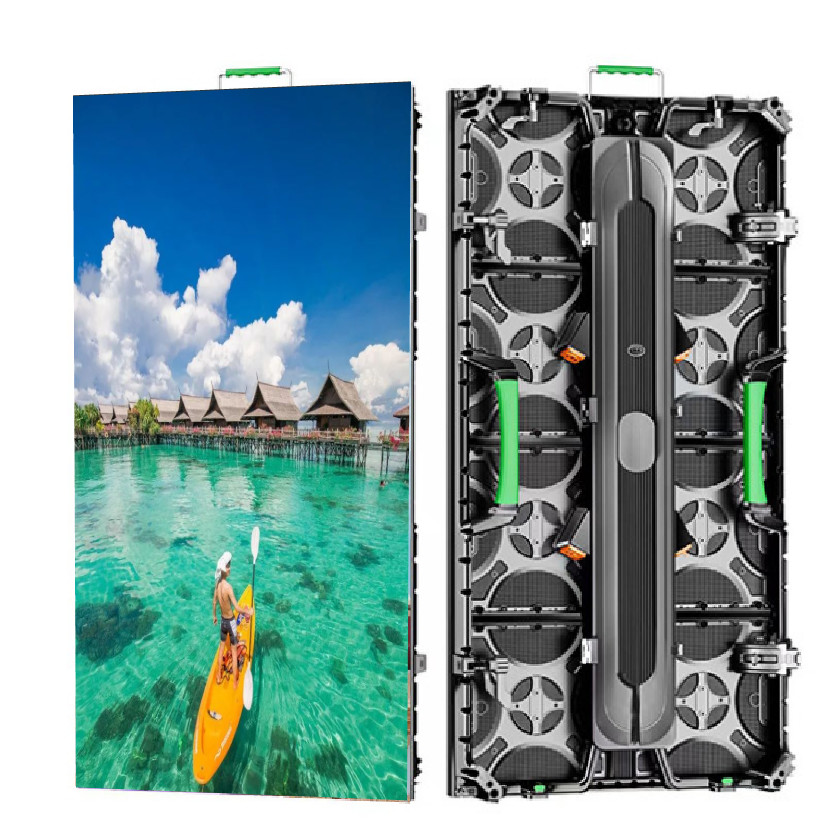 Stage Rental LED Screen with 3840Hz Refresh 500x500mm/500x1000mm Removable Power Box Ultimate Flexibility