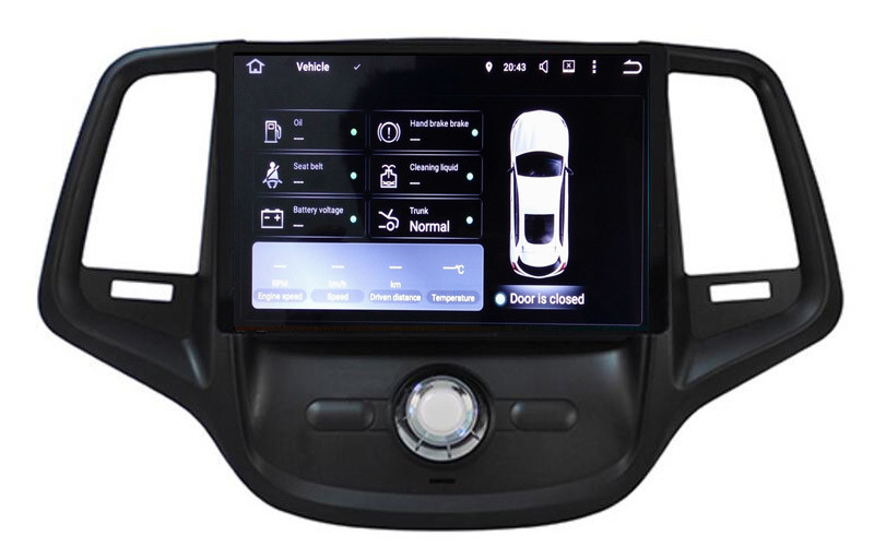 Ouchuangbo car DVD video stereo GPS 5.1 for Changan Eado withBT Wifi 1080 HD