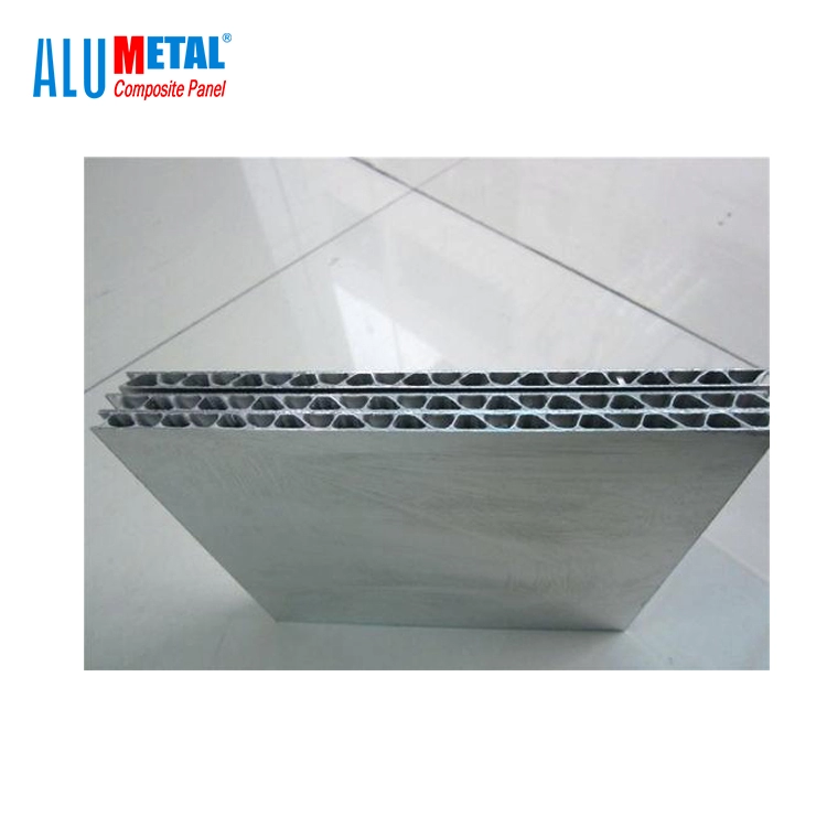 PE PVDF Aluminum Corrugated Panel Composite Sheets 3mm FR AA1100