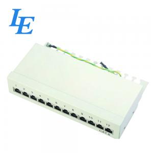 Quality P5312-C6 Cat6 Network Patch Panel 1000 Matching Cycles 1 U Height Durable wholesale