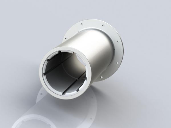 Hydrodynamic Bearing for Marine Propeller Shaft Seawater Lubricated Radial