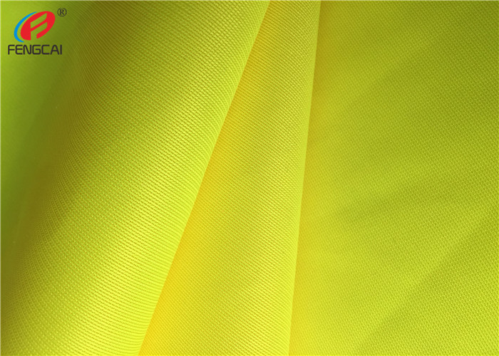 EN20471 High Visibility Polyester Knitted Fluorescent Material Fabric
