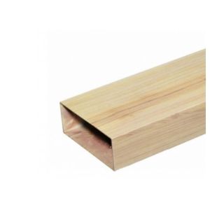 Extruded 6063 T5 Wood Grain Aluminum Extrusion Aging Resistance