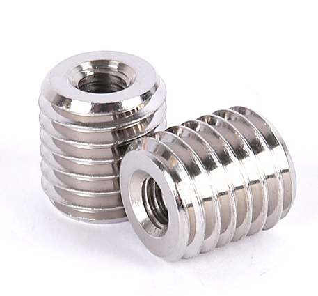 Chrome Plated Metric Threaded Conversion Nuts 8mm 10mm 12mm 14mm 16mm 20mm 25mm 30mm 35mm 40mm 50mm Length for Industrial
